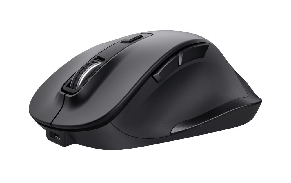 Trust Ergonomische Maus Fyda Rechargeable Schwarz