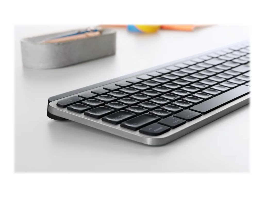 Logitech MX Keys für Mac - Tastatur - QWERTZ - Deutsch - Space-grau Eingabegerät