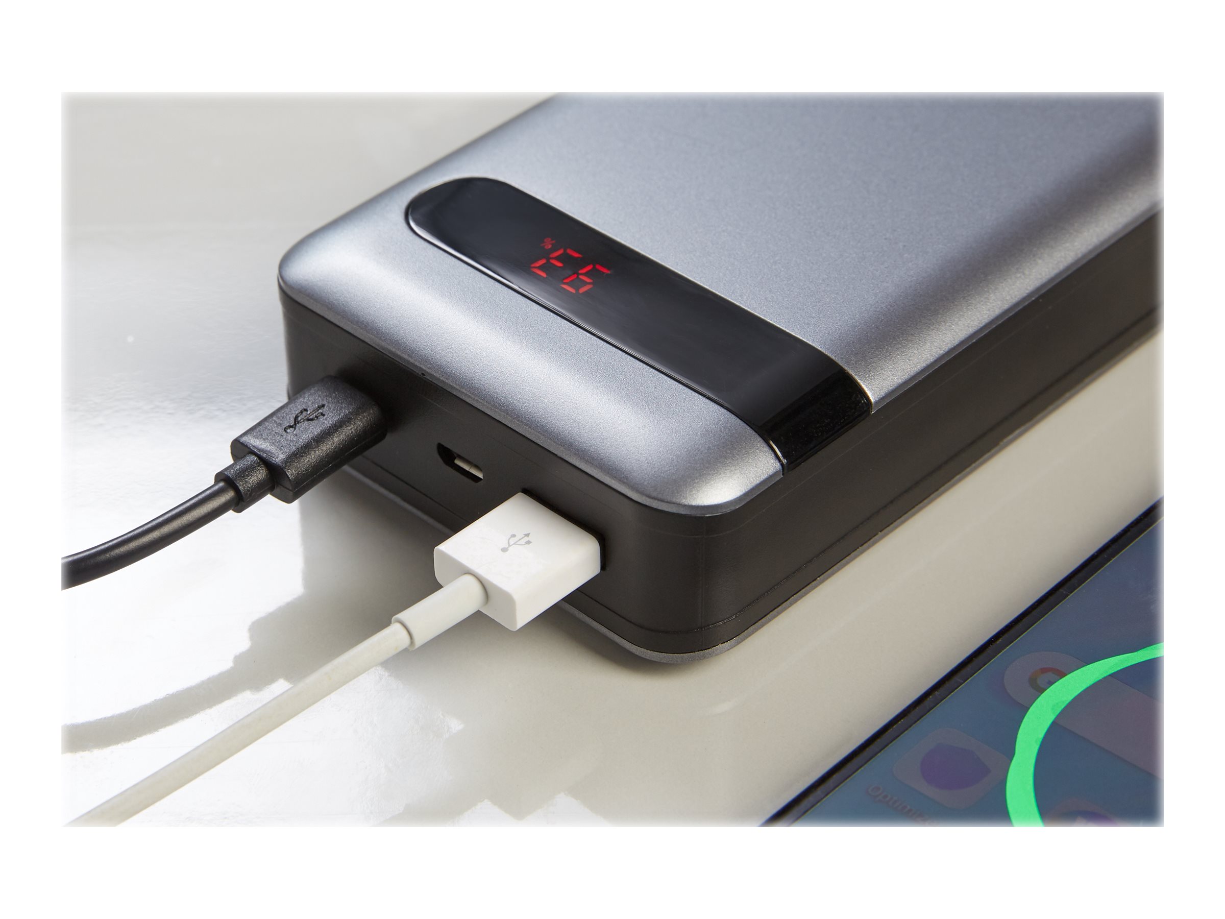 Intenso PD20000 Powerbank - Li-Pol - USB
24 pin USB-C