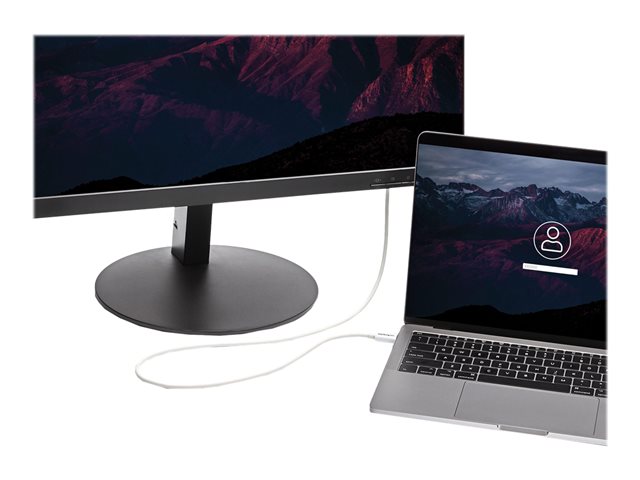 StarTech.com 3.3ft (1m) Thunderbolt 3 Cable
20Gbps
100W PD
4K Video
Thunderbolt-Certified
Compatible w/ TB4/USB 3.2/DisplayPort - Thunderbolt-Kabel - 24 pin USB-C zu 24 pin USB-C - 1 m