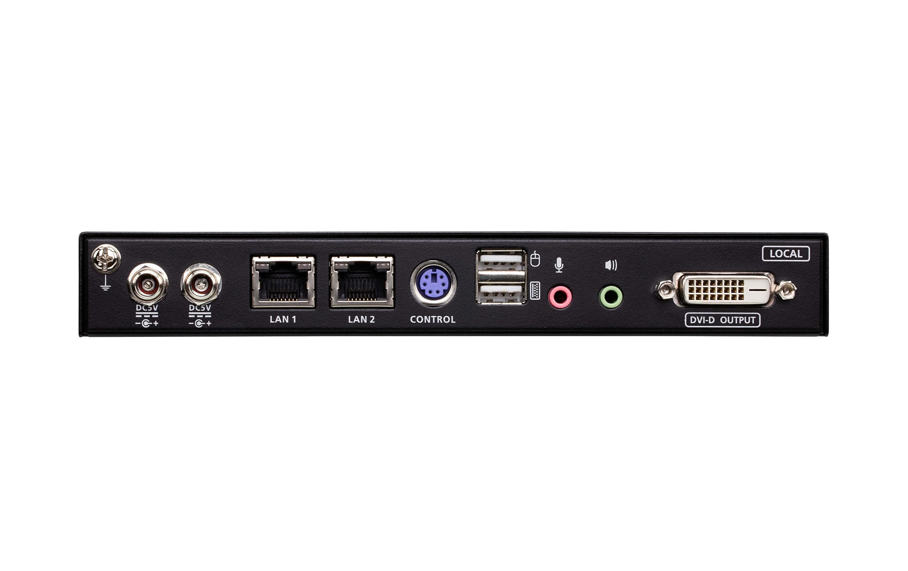 ATEN CN9600 DVI KVM over IP Switch - Fernsteuerungsgerät - 1GbE