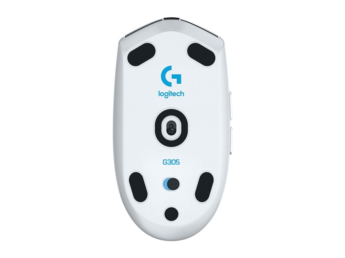 Logitech G G305 - Maus - 2.4 GHz - weiß