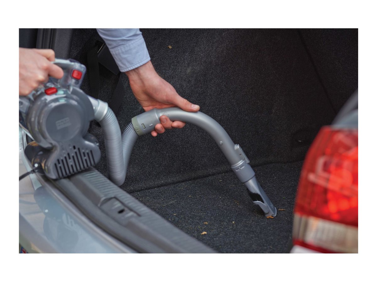 Black & Decker DustBuster Flexi Auto PD1200AV - Staubsauger - Handstaubsauger - Rot/Grau