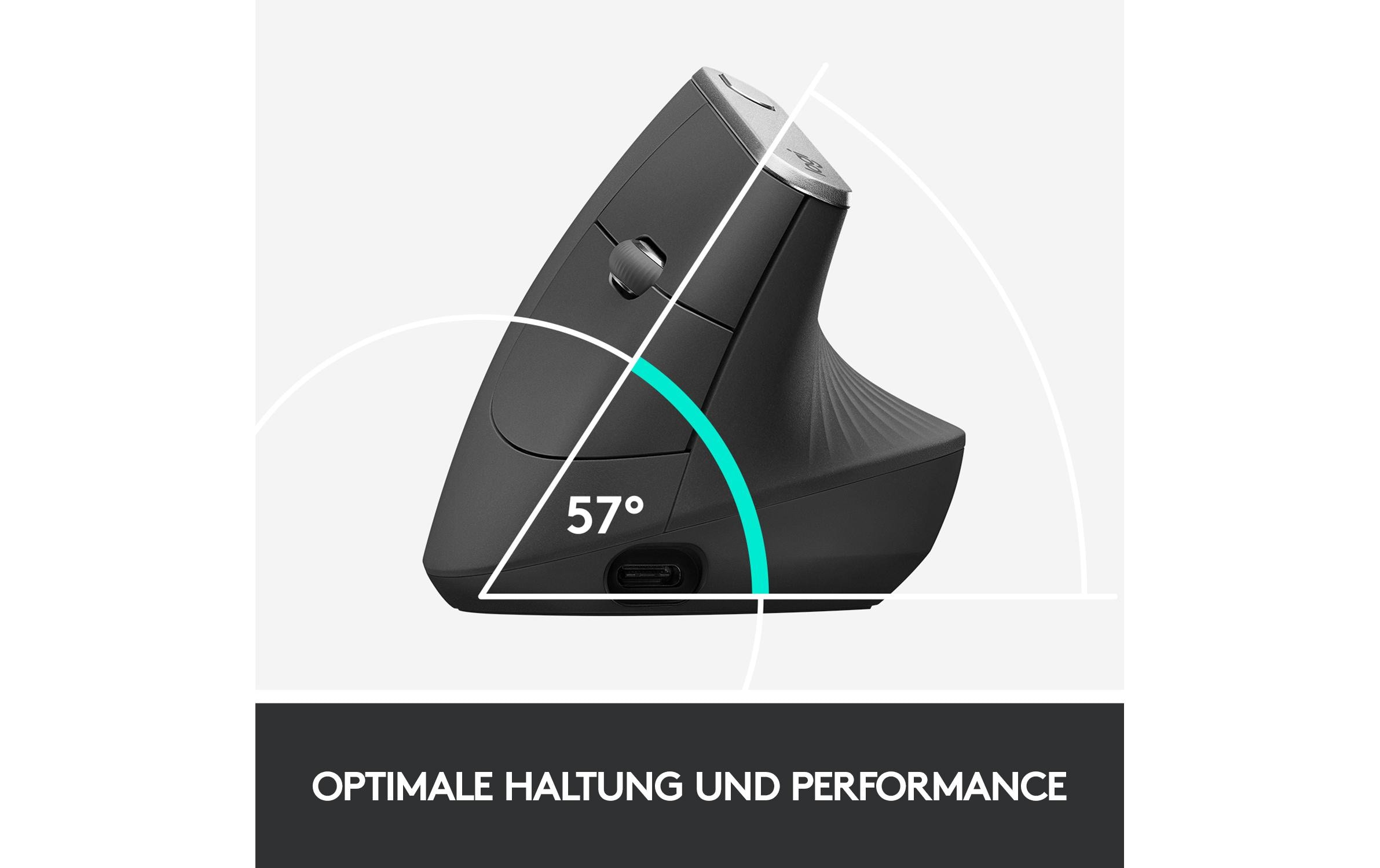 Logitech Ergonomische Maus MX Vertical