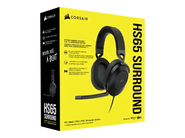 CORSAIR Gaming HS65 SURROUND - Headset