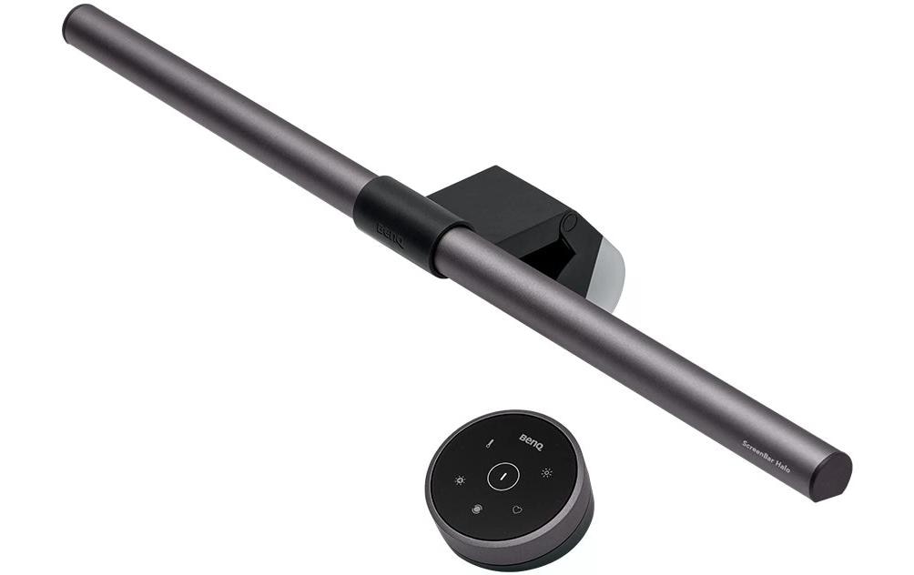 BenQ Screenbar Halo - LED-Monitorlampe schwarz [Energieklasse G] (9H.W49WT.ES3)