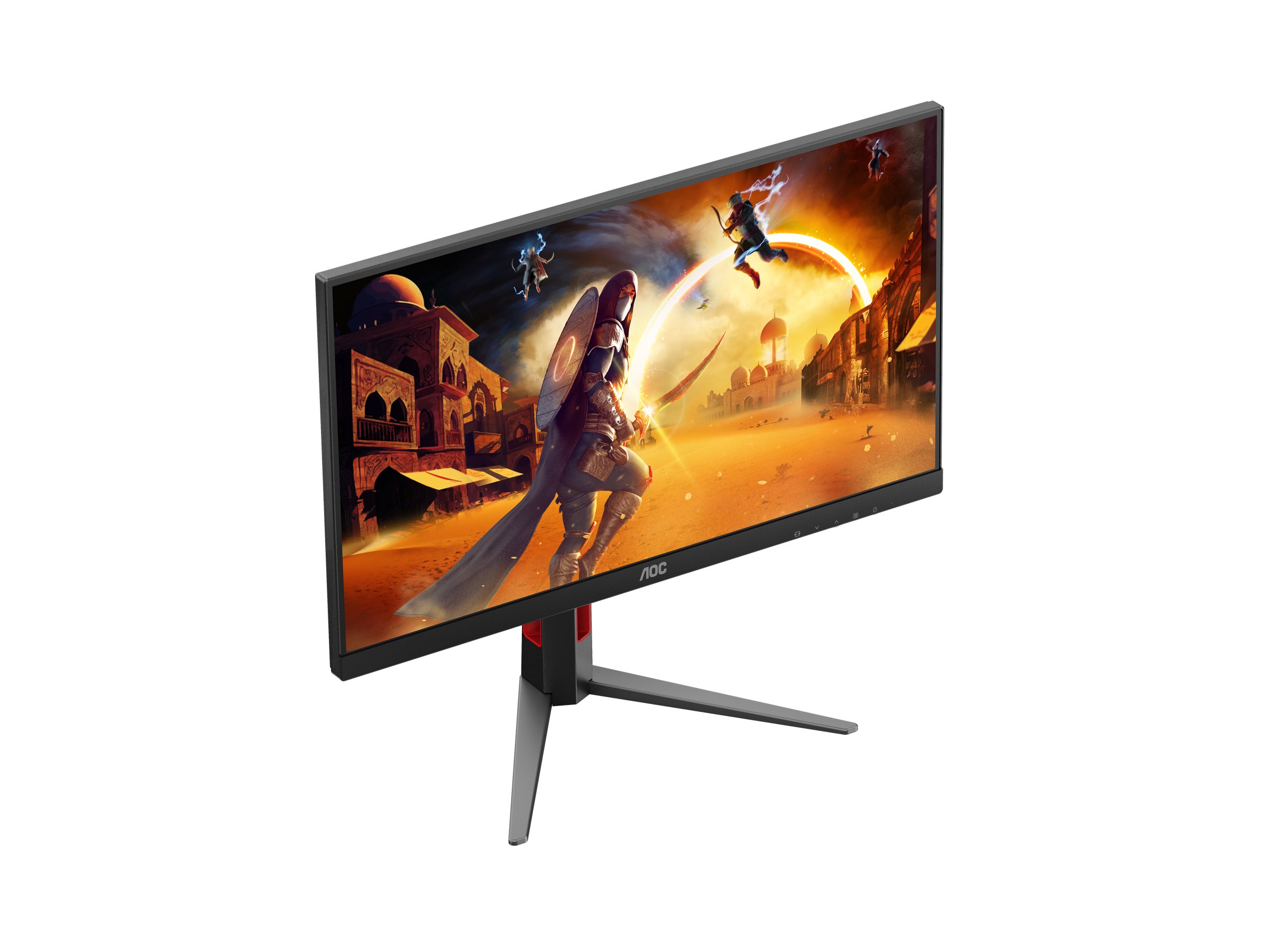 AOC 27" 27G4X 16 09 2xHDMI+DP IPS black/red - Flachbildschirm (TFT/LCD) - 27"