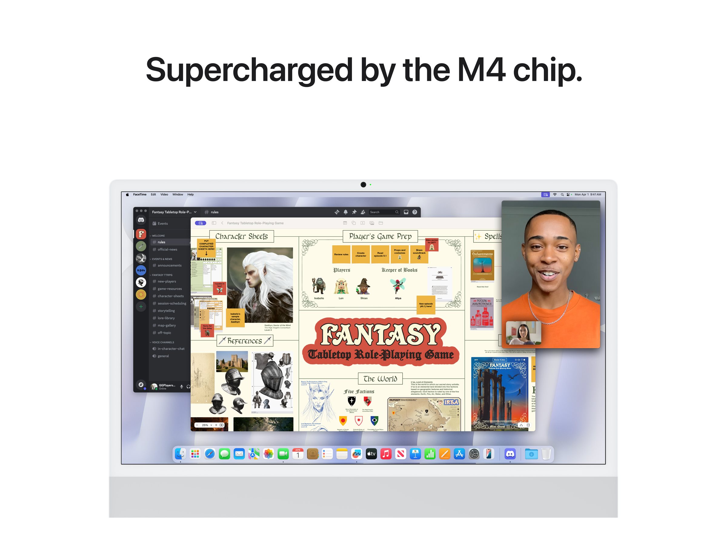 Apple iMac with 4.5K Retina display - All-in-One (Komplettlösung) - M4 - 16 GB - SSD 256 GB - LED 61 cm (24") - Deutsch