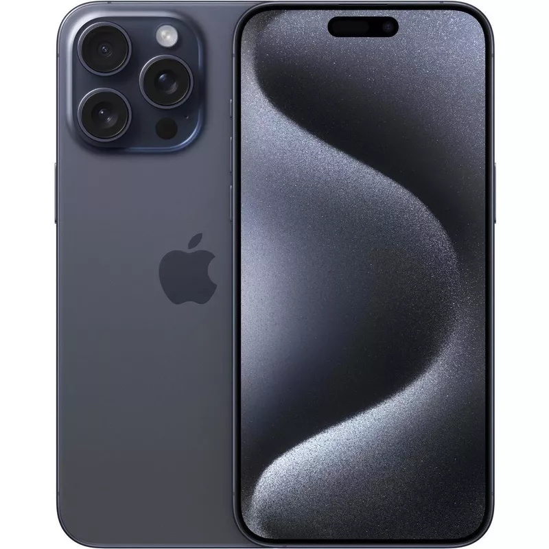 Apple iPhone 15 Pro Max - Blue Titanium - 5G Smartphone - 256 GB - GSM