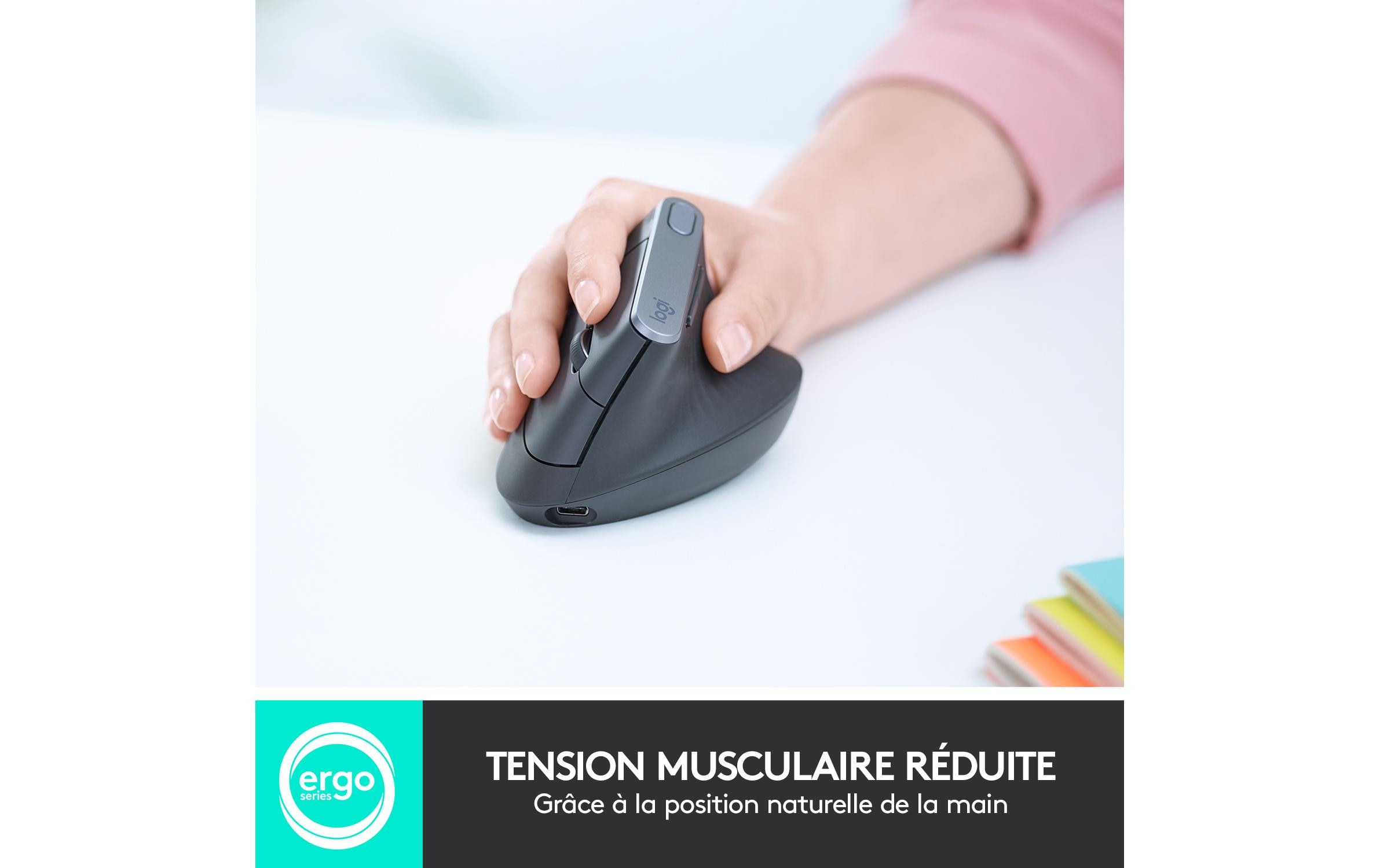 Logitech Ergonomische Maus MX Vertical