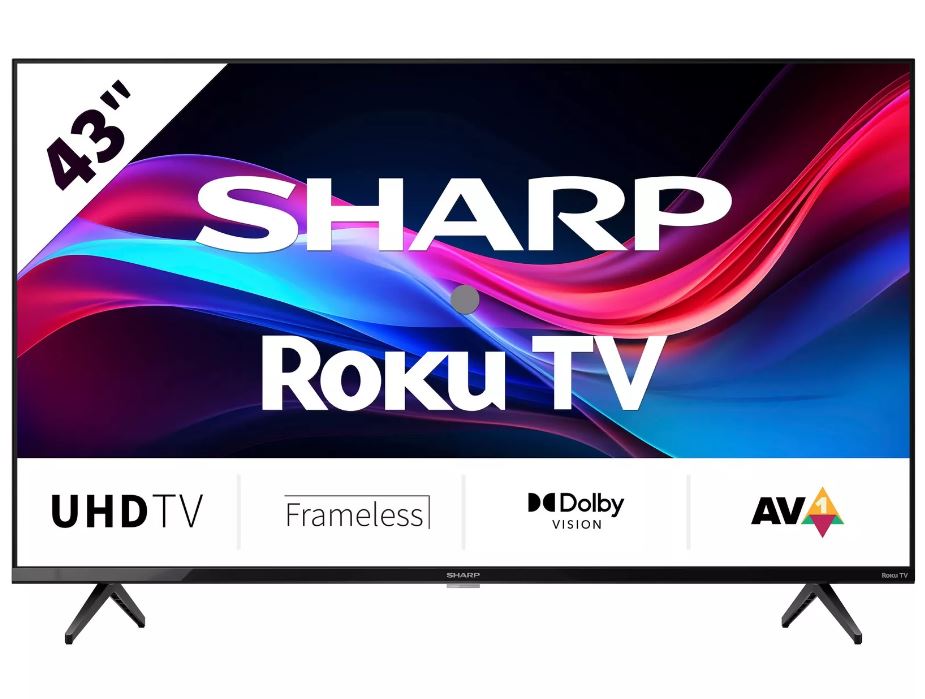 Sharp LED-Fernseher 4T-C43GJx - 43" (108cm) 4K Ultra HD, Smart-TV