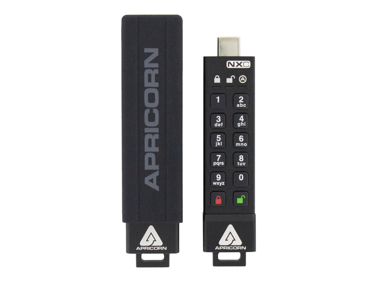 Apricorn Aegis Secure Key 3NXC - USB-Flash-Laufwerk - 64 GB - TAA-konform