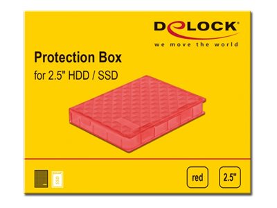 Delock Protection Box - Festplattenlaufwerk-Schutzgehäuse