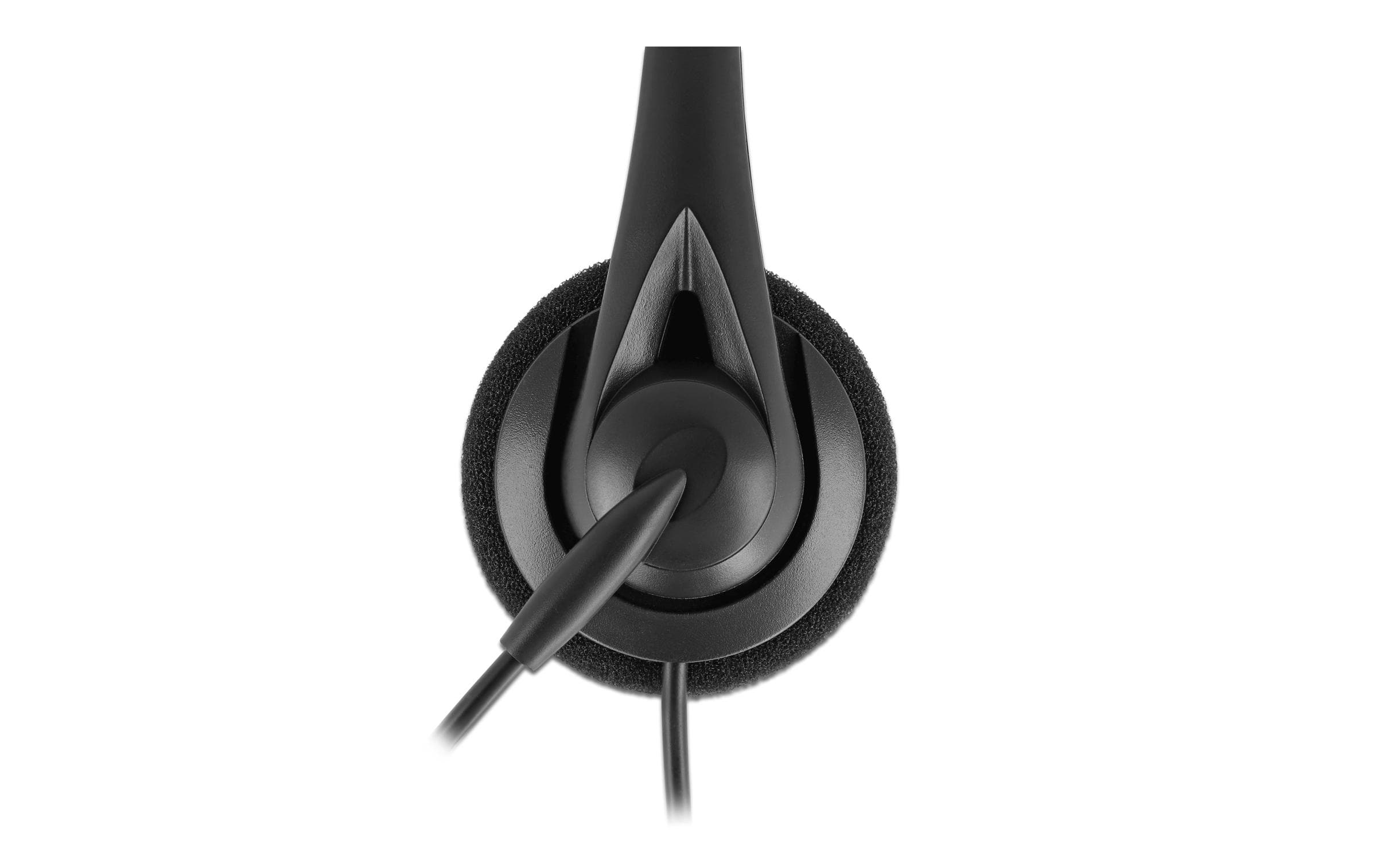 Delock - Headset - On-Ear - kabelgebunden - USB-A - Schwarz