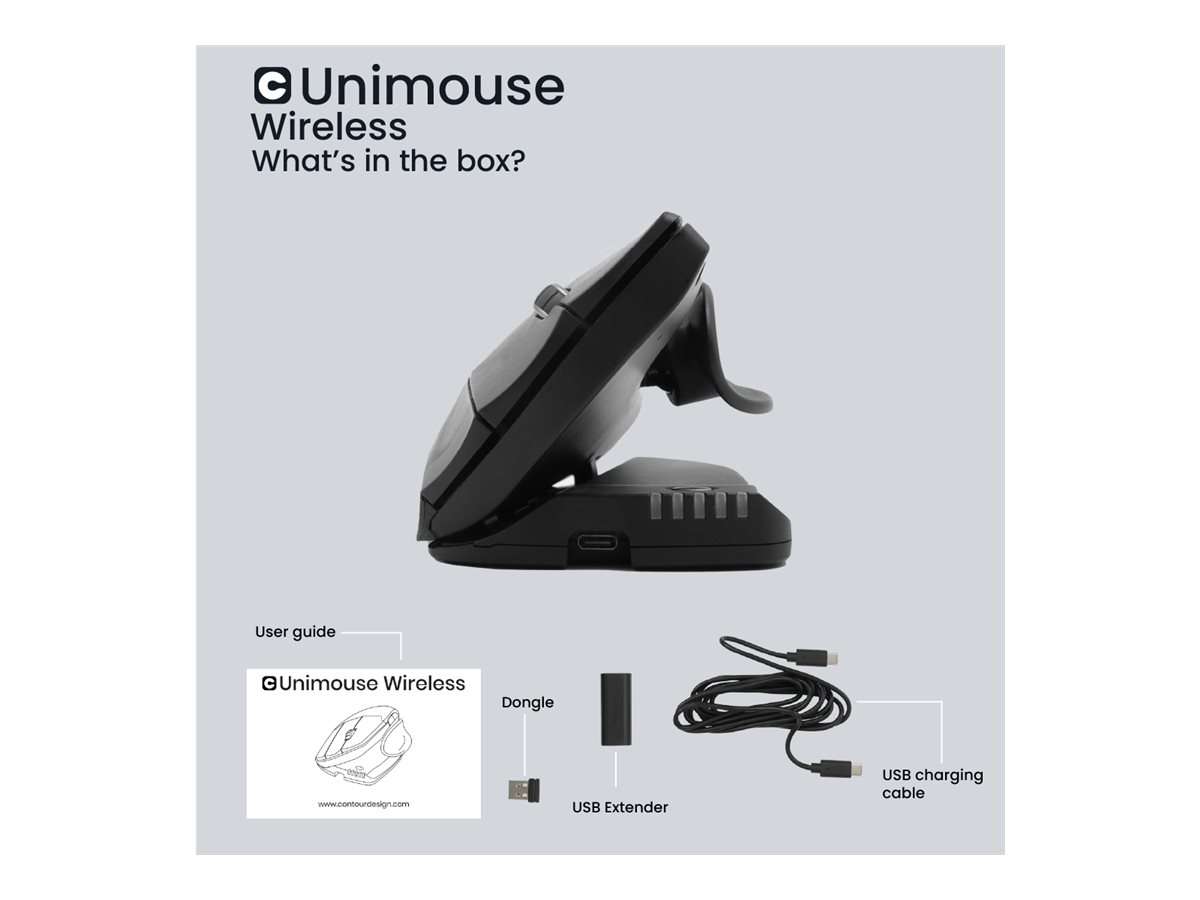 Contour Unimouse - vertikale Maus - USB