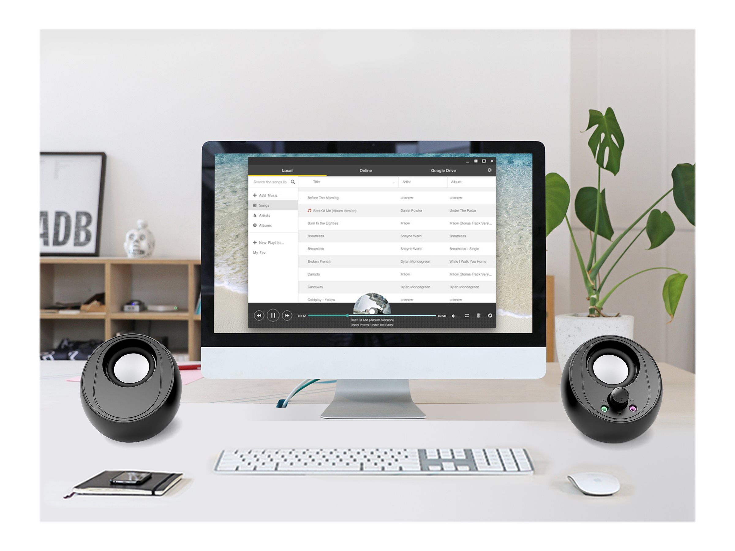 Conceptronic BJORN - Lautsprecher - für PC - kabellos