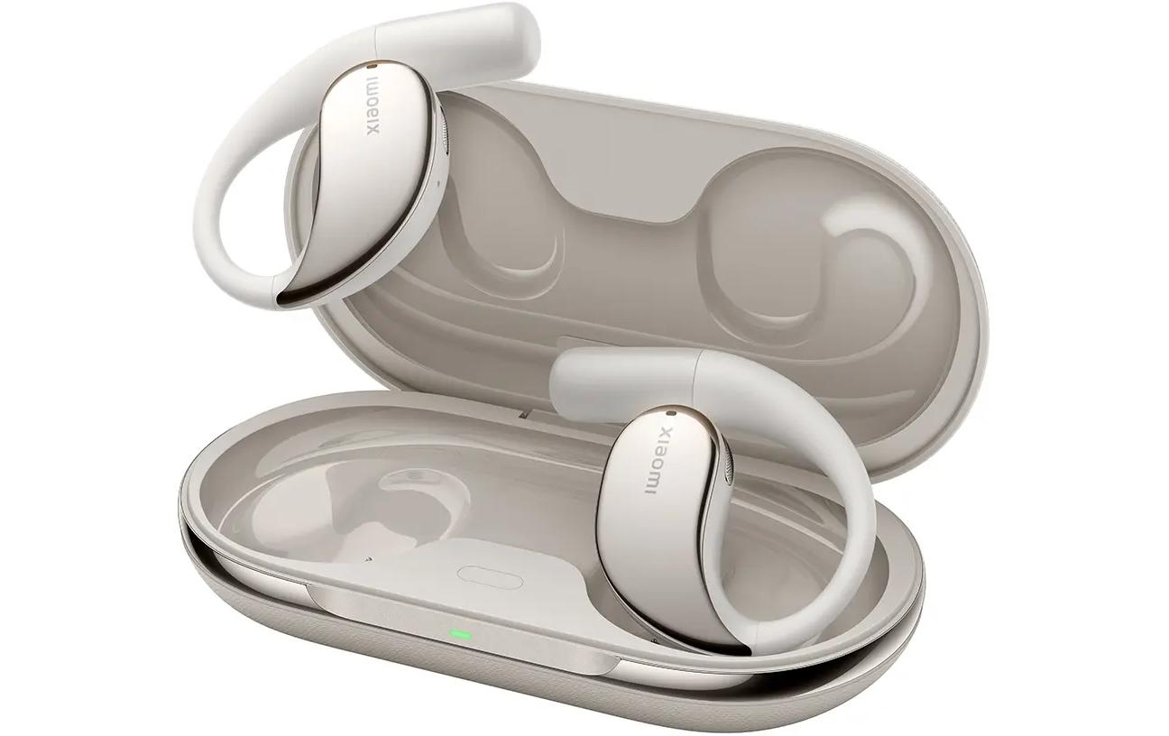 Xiaomi Openwear Stereo - True Wireless-Kopfhörer mit Mikrofon - im Ohr - Bluetooth - aktive Rauschunterdrückung - Sandstein Beige