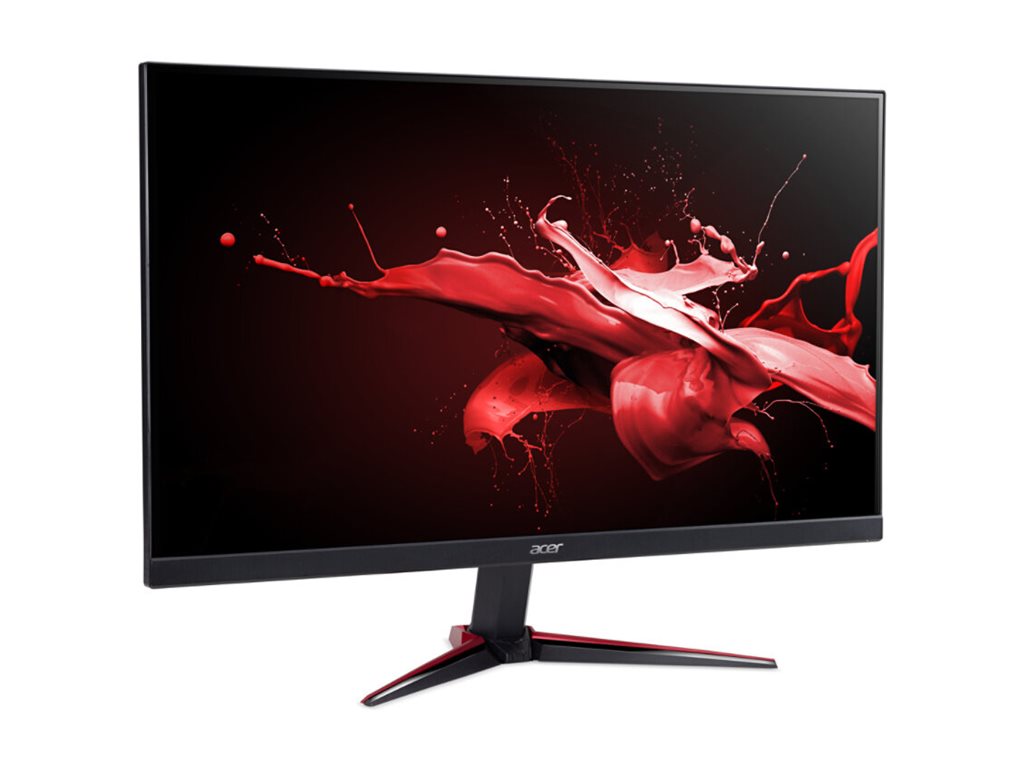 Acer Nitro VG240Y S3bmiipx - VG0 Series - LCD-Monitor - Gaming - 61 cm (24") (23.8" sichtbar) - 1920 x 1080 Full HD (1080p) @ 180 Hz - VA - 250 cd/m² - HDR10 - 1 ms - 2xHDMI, DisplayPort - Lautsprecher - Schwarz