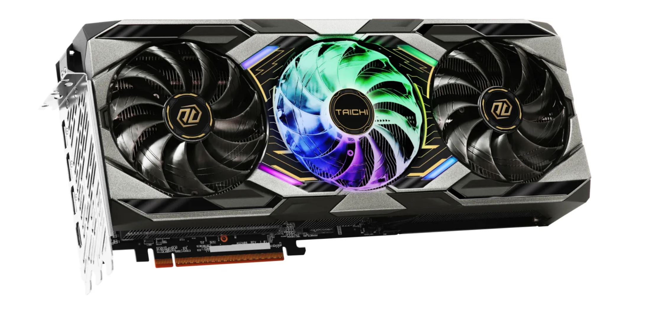 ASRock Radeon RX 9070 XT Taichi 16GB OC - 16GB GDDR6, 1x HDMI, 3x DP