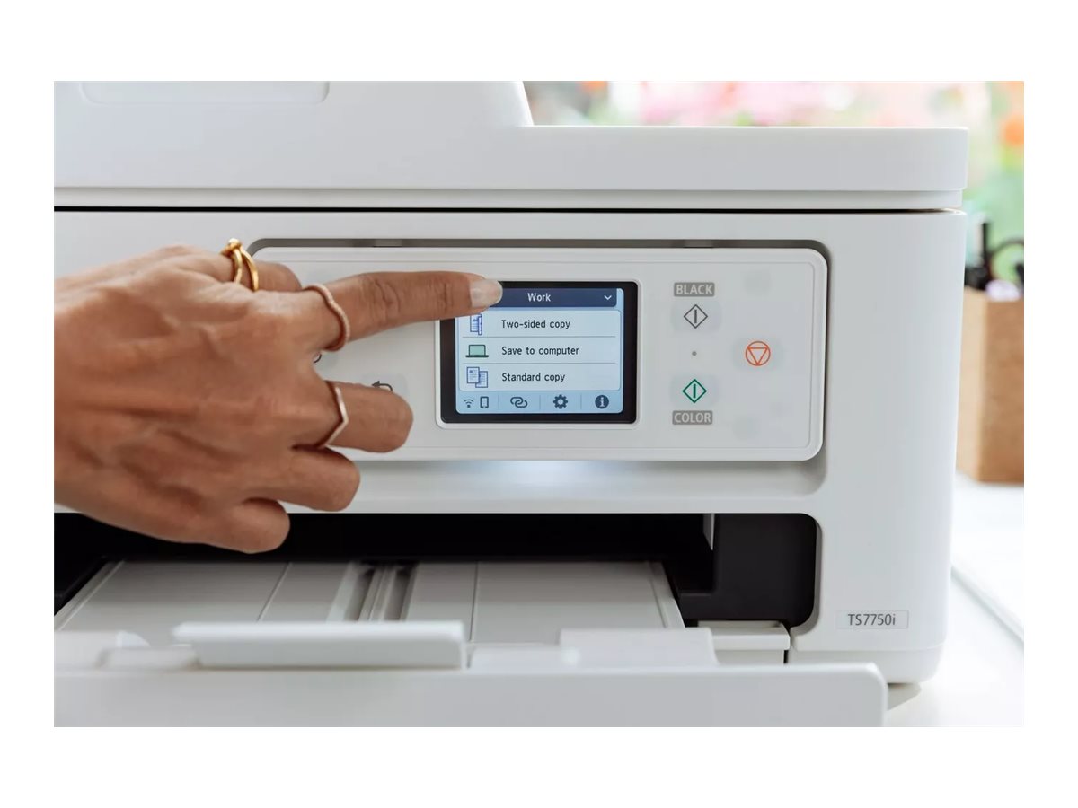 Canon PIXMA TS7750i 3 in 1 Tintenstrahl-Multifunktionsdrucker grau
