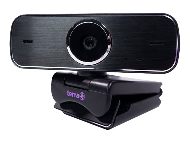 TERRA Webcam JP-WTFF-1080 - Webcam - Farbe - 1920 x 1080 - 1080p - feste Brennweite - Audio - USB 2.0 - MJPEG