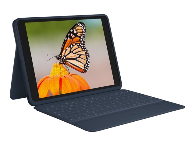 Logitech Rugged Combo 3 For Education - Master Pack - Tastatur und Foliohülle Eingabegerät