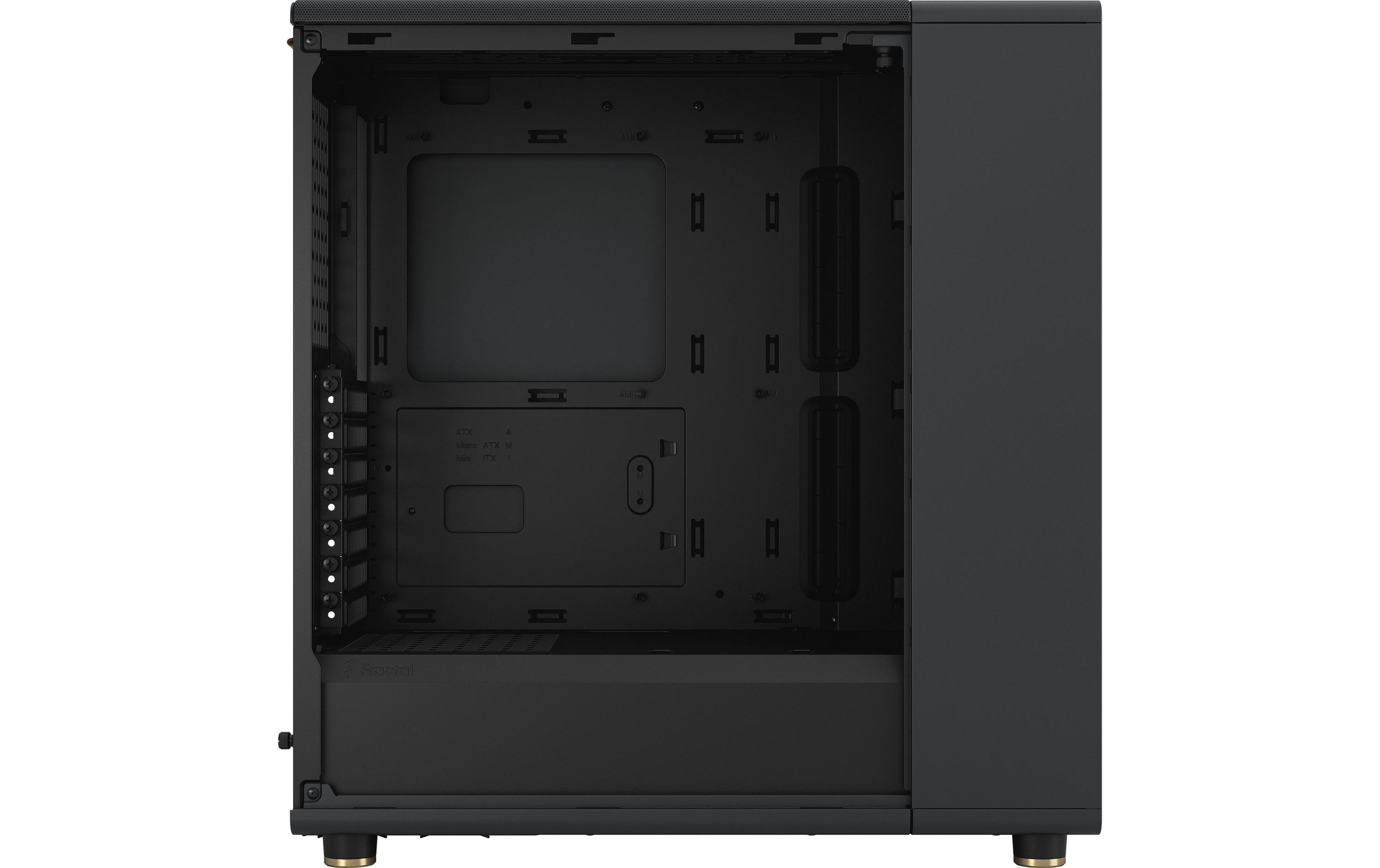 Fractal Design PC-Gehäuse North TG Schwarz