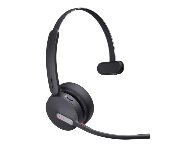 Yealink BH70 Mono - Headset - On-Ear - Bluetooth - kabellos - Adapter USB-A via Bluetooth, Adapter USB-C via Bluetooth - Zertifiziert für Microsoft Teams