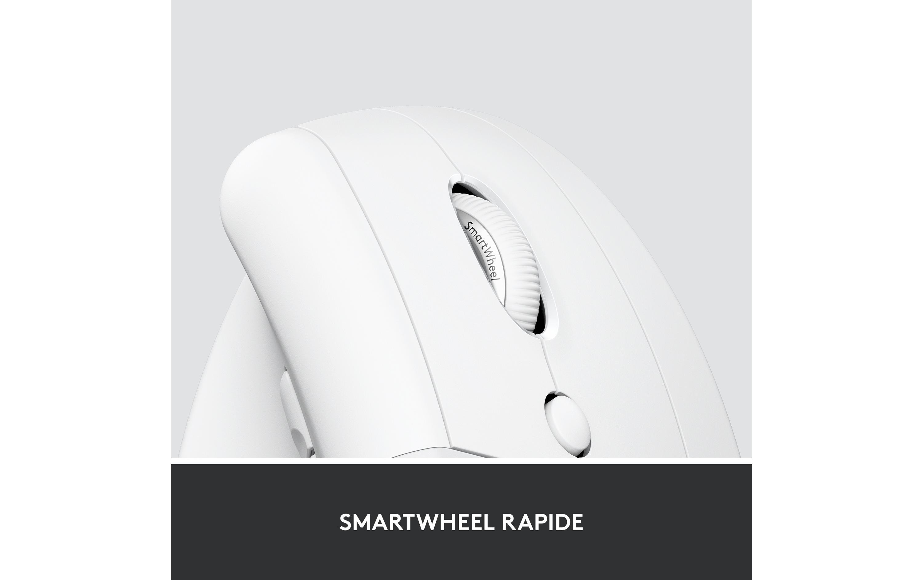 Logitech Ergonomische Maus Lift for Business Off-white