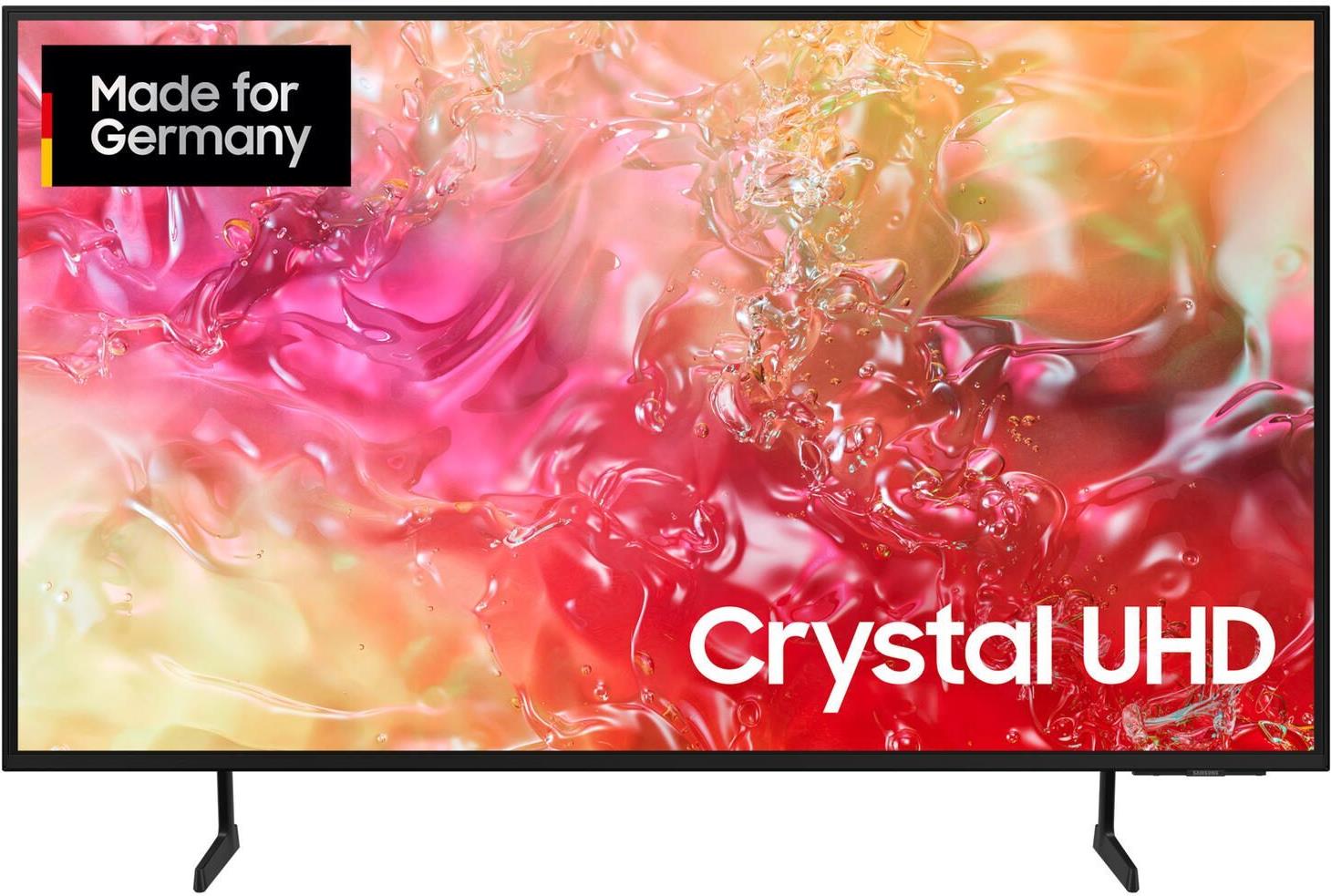 Samsung GU65DU7199U - 163 cm (65") Diagonalklasse DU7199 Series LCD-TV mit LED-Hintergrundbeleuchtung - Crystal UHD - Smart TV - Tizen OS - 4K UHD (2160p) 3840 x 2160 - HDR - Schwarz