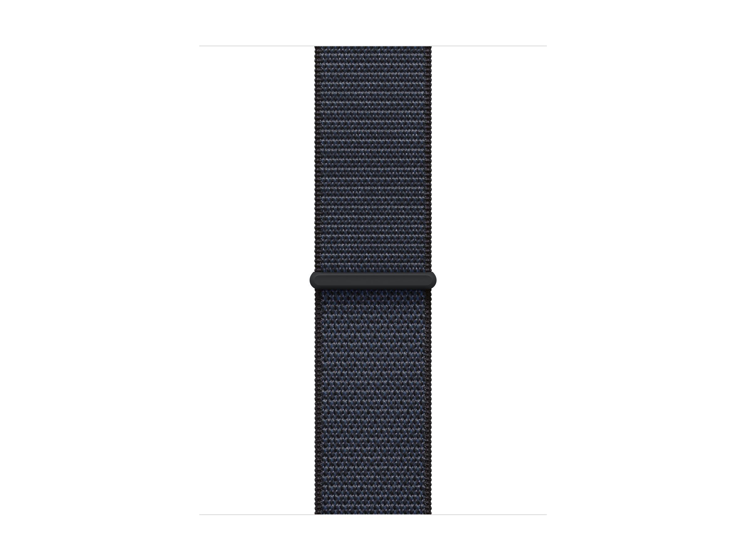 Apple Watch Series 10 GPS + Cellular 42mm Jet Black Aluminium Case mit Ink Sport Band (MWX83QF/A)