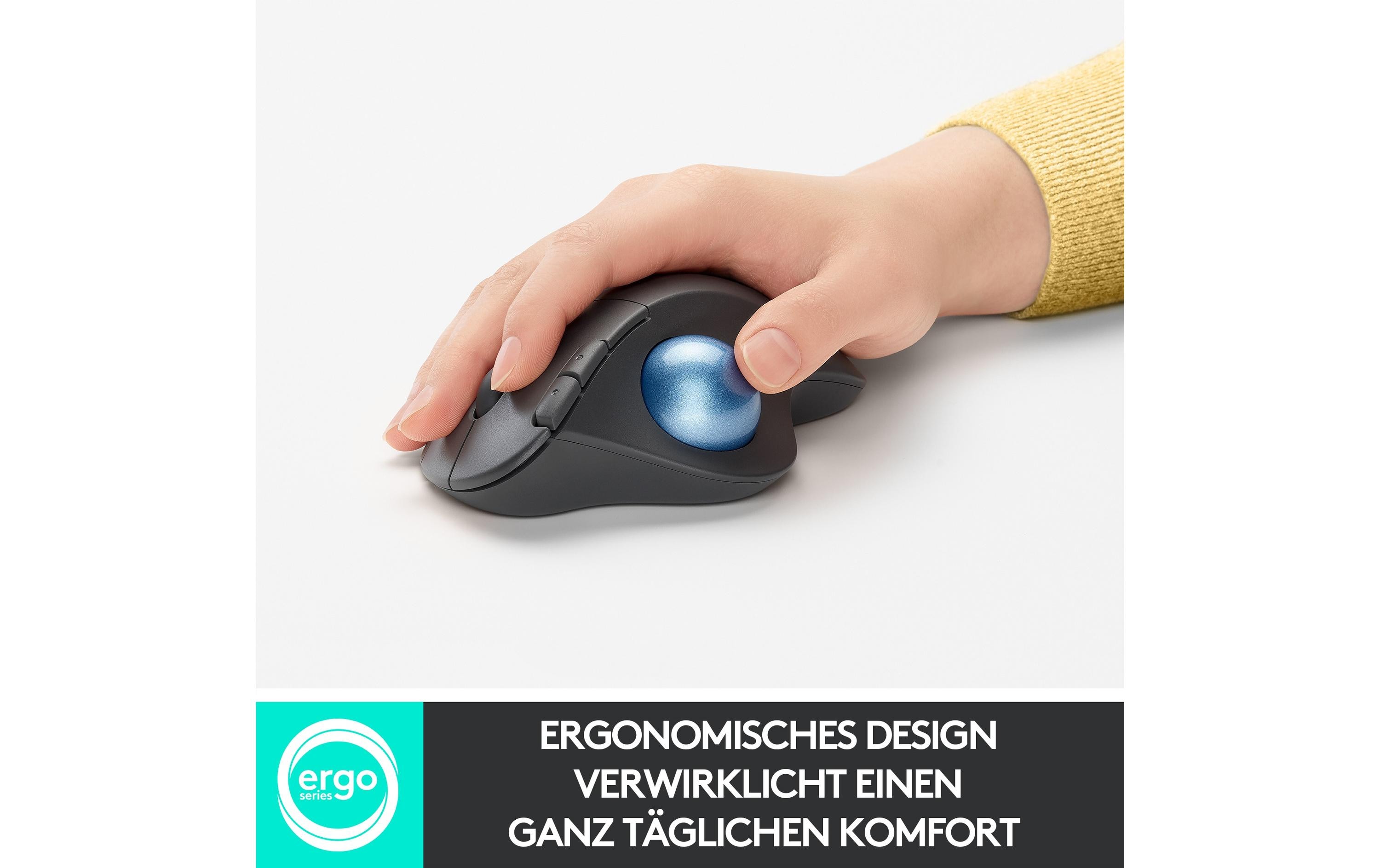 Logitech Ergo Series ERGO M575 - Trackball - Bluetooth 5.0 LE
2.4 GHz - Graphite