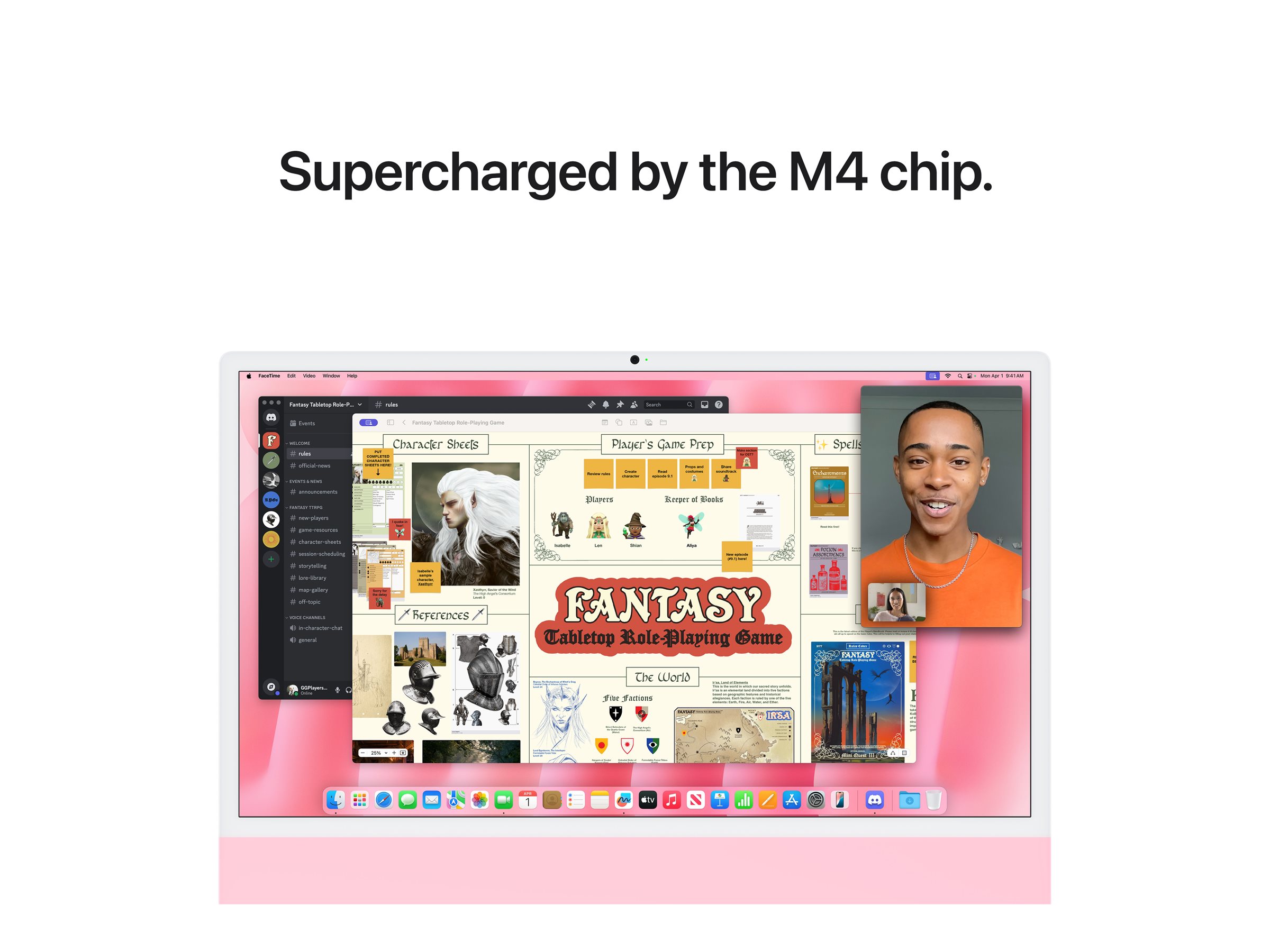 Apple iMac with 4.5K Retina display - All-in-One (Komplettlösung) - M4 - 16 GB - SSD 512 GB - LED 61 cm (24") - Deutsch