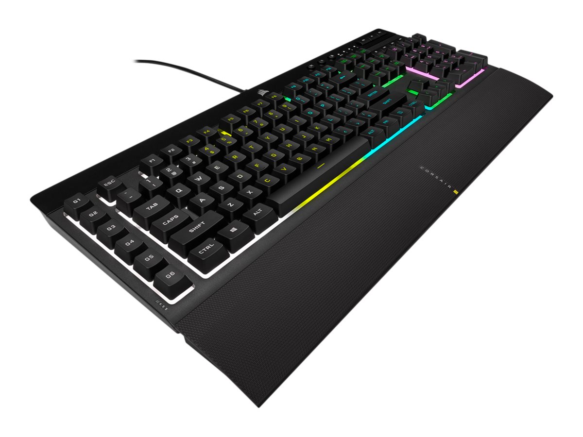 CORSAIR Gaming K55 RGB PRO - Tastatur - Deutsch - Schwarz Eingabegerät