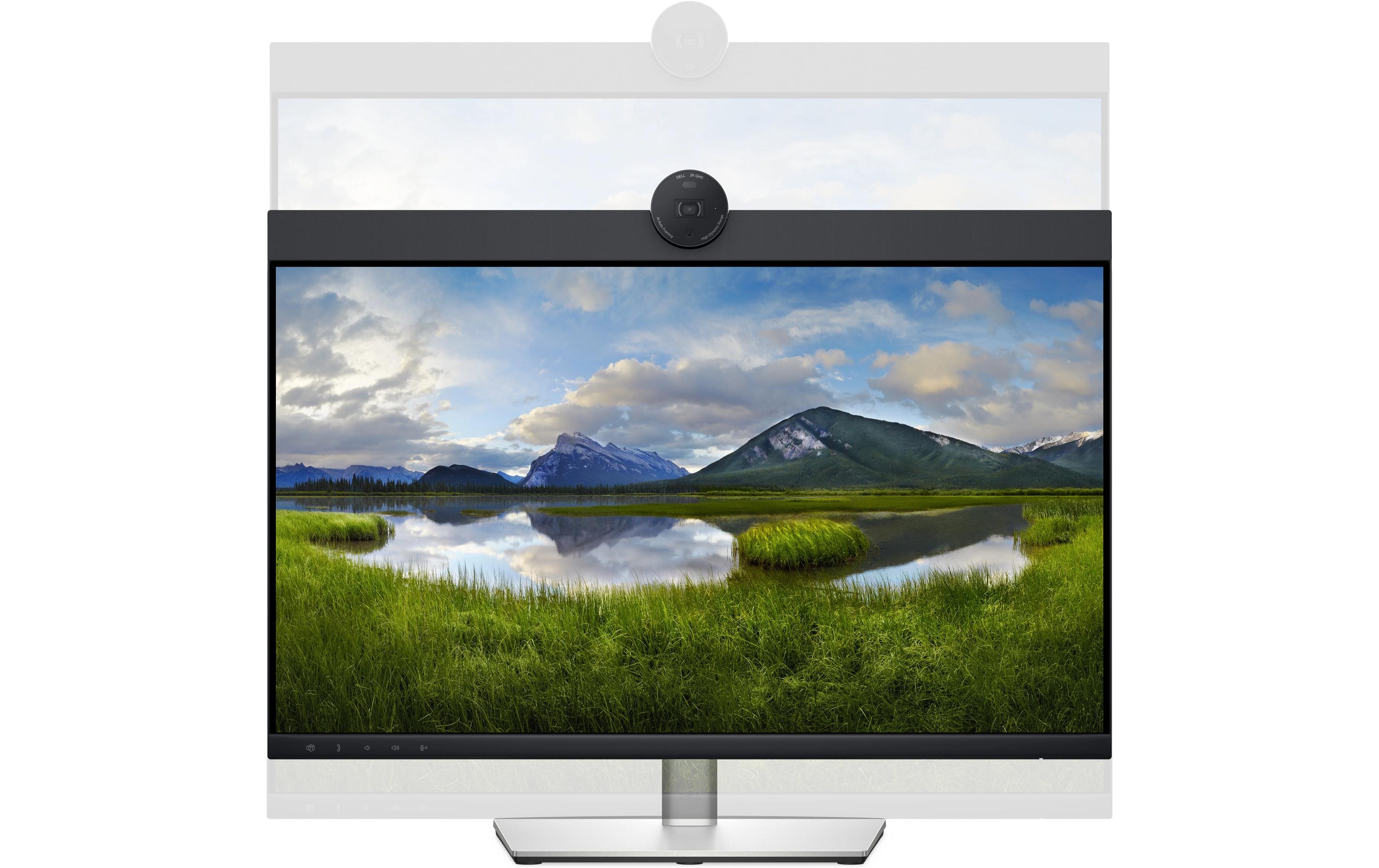 Dell 24 Video Conferencing Monitor P2424HEB - LED-Monitor - 61 cm (24") (23.8" sichtbar) - 1920 x 1080 Full HD (1080p) @ 60 Hz - IPS - 250 cd/m² - 1000:1 - 5 ms - HDMI, DisplayPort, USB-C - Lautsprecher - BTO 