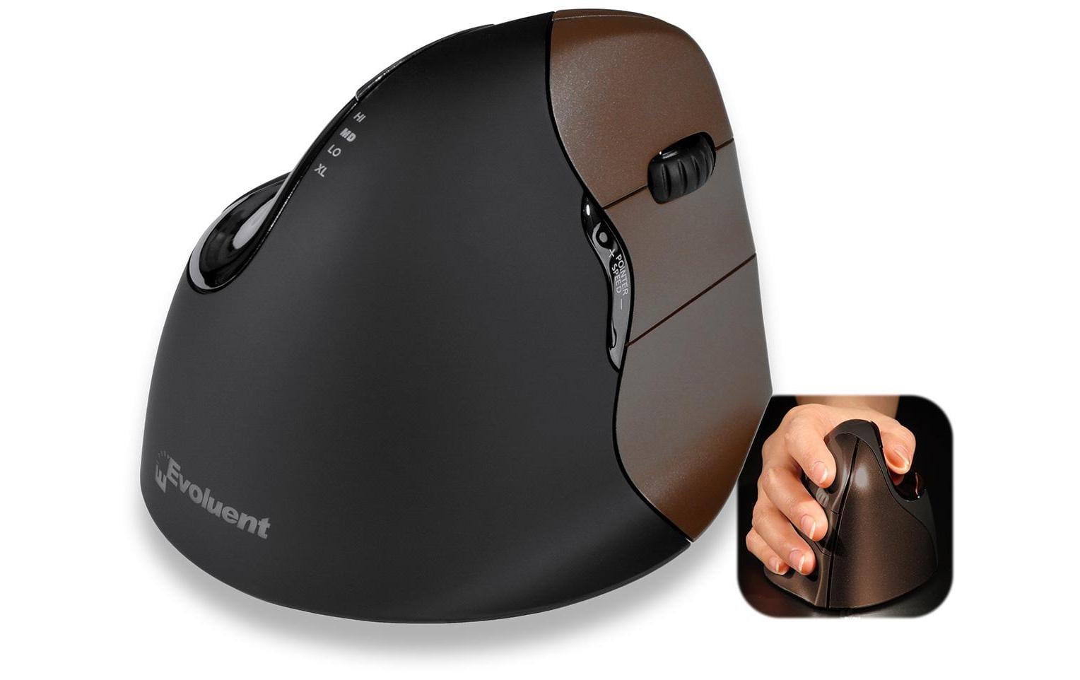Evoluent Ergonomische Maus Vertical 4 Small Wireless
