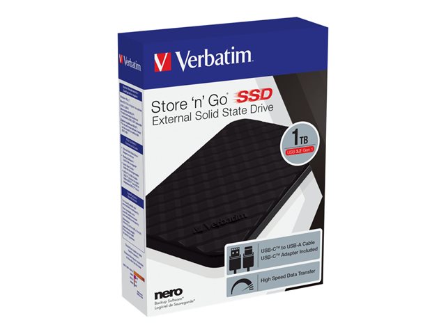 Verbatim Store 'n' Go - SSD - 1 TB - USB 3.2 Gen 1
