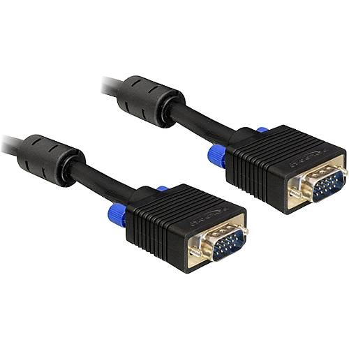 Delock - VGA-Kabel - HD-15 (VGA) (M) zu HD-15 (VGA) (M) - 15 m