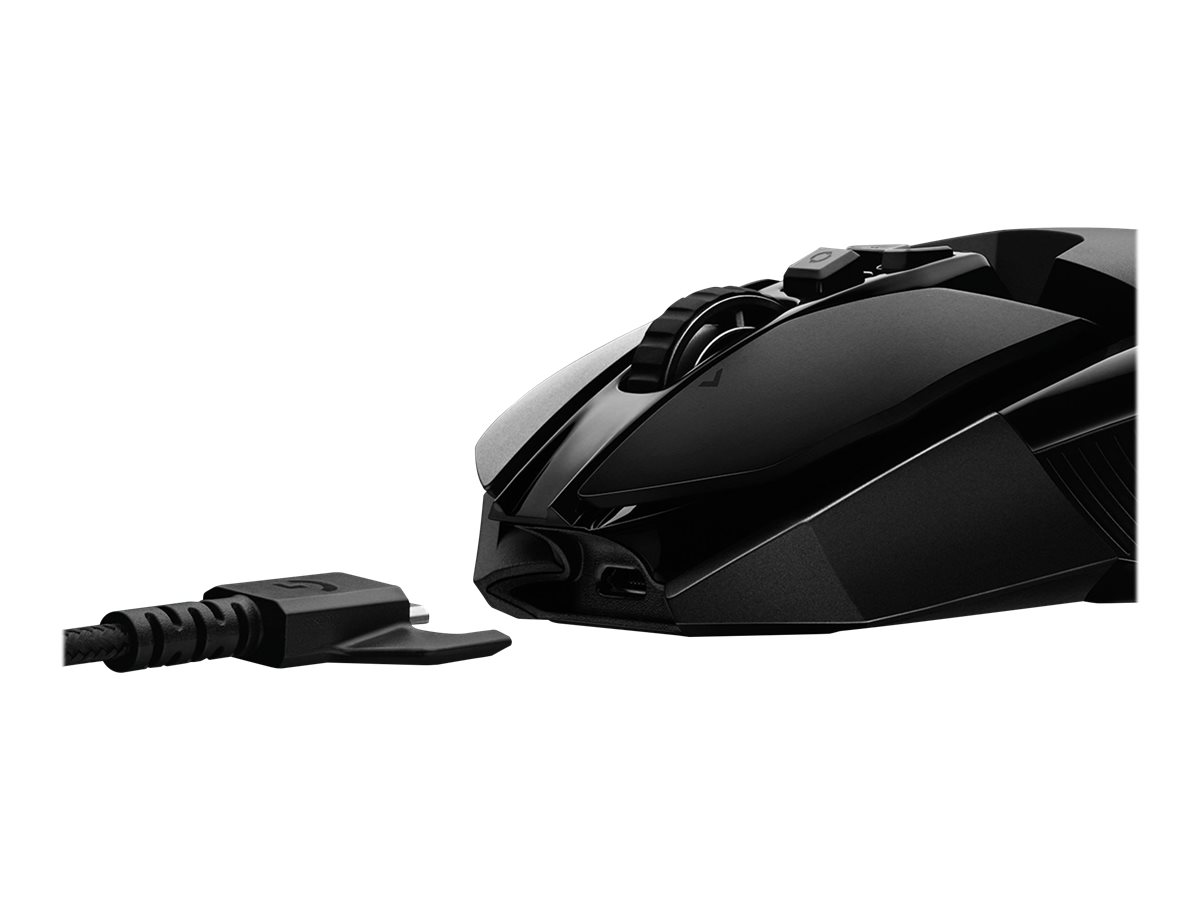 Logitech Wireless Gaming Mouse G903 LIGHTSPEED with HERO 16K sensor - Maus - USB
2.4 GHz