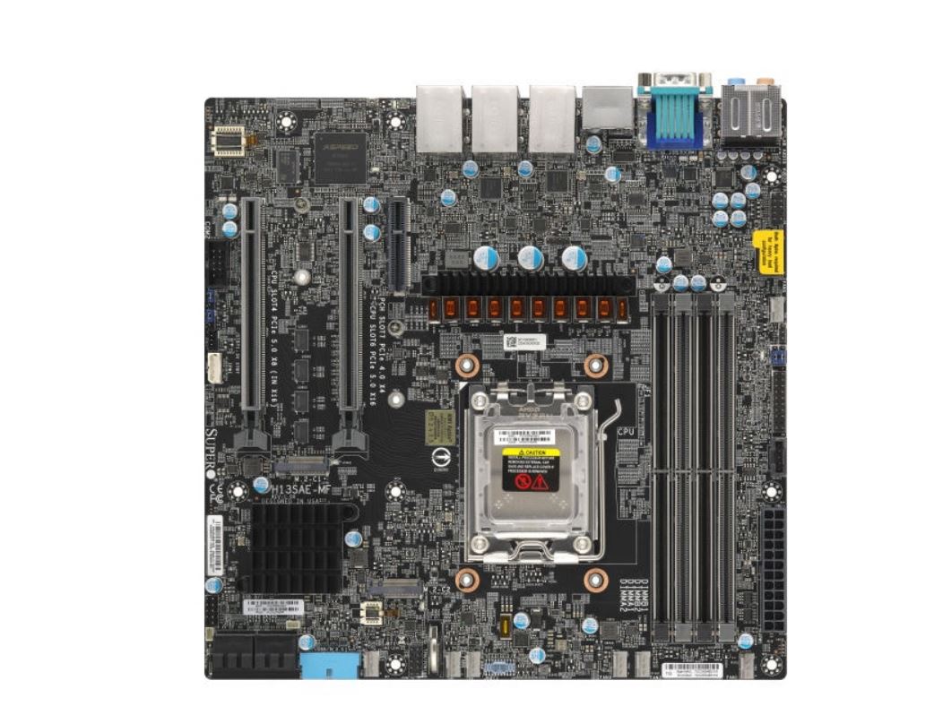 Supermicro Mainboard H13SAE-MF micro-ATX Sockel AM5 Single