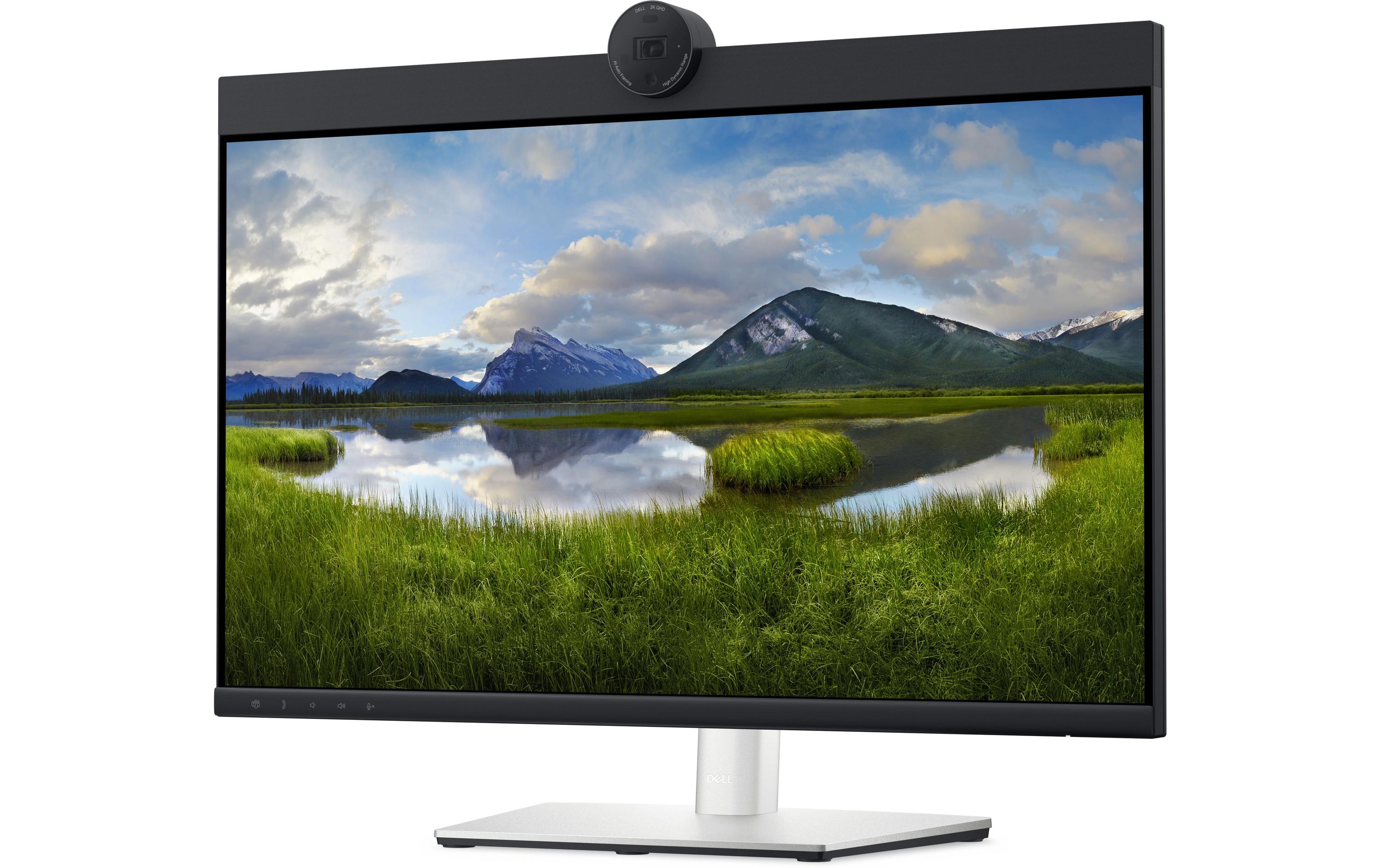 Dell 24 Video Conferencing Monitor P2424HEB - LED-Monitor - 61 cm (24") (23.8" sichtbar) - 1920 x 1080 Full HD (1080p) @ 60 Hz - IPS - 250 cd/m² - 1000:1 - 5 ms - HDMI, DisplayPort, USB-C - Lautsprecher - BTO 