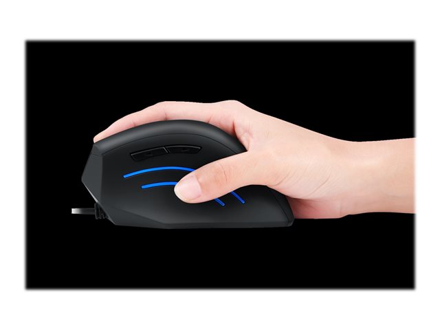 Perixx PERIMICE-508 - Maus - USB - Schwarz