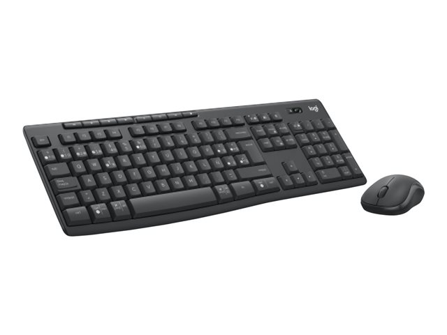 Logitech MK370 Combo for Business - Tastatur-und-Maus-Set - kabellos - Bluetooth LE - QWERTZ - Deutsch - Graphite