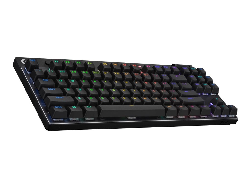 Logitech G PRO X TKL - Tastatur - Gaming - QWERTY - US International - Schwarz Eingabegerät
