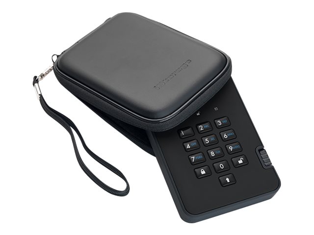 iStorage diskAshur² - Festplatte - 4 TB - USB 3.1 Gen 1 - TAA-konform
