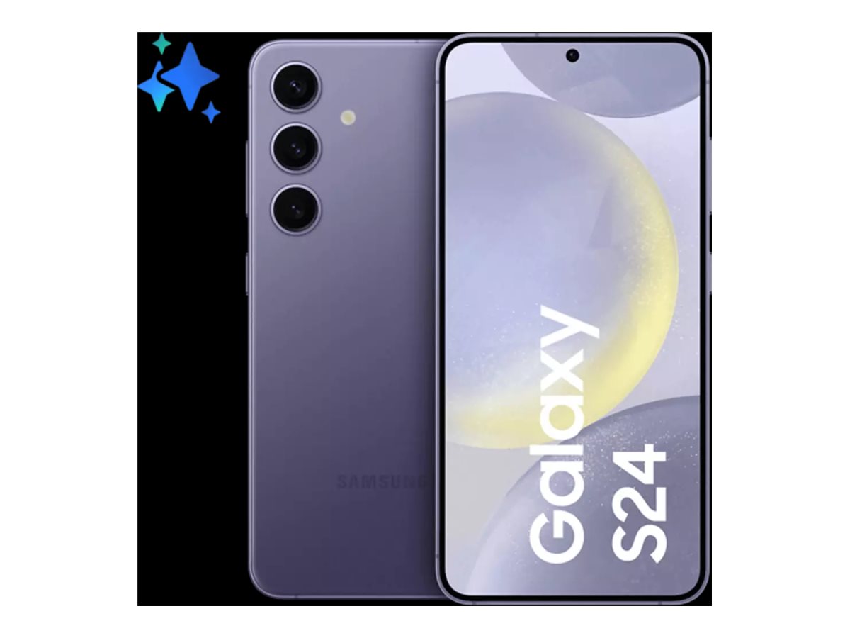 Samsung Galaxy S24 - Cobalt Violet - 5G Smartphone - 128 GB - GSM