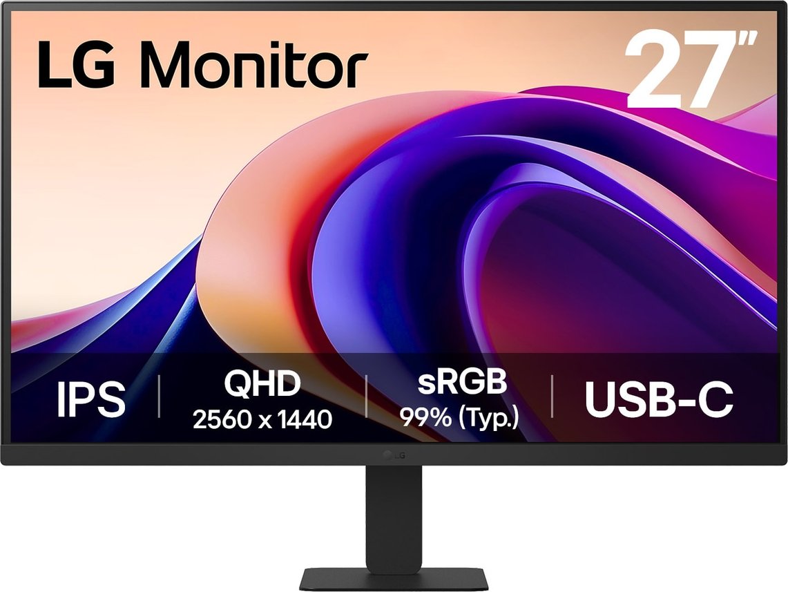 LG LCD 27U631A-B 68,6 cm (27") LED-Monitor TFT/LCD - 5 ms - IPS - HDMI - USB Typ C - Schwarz