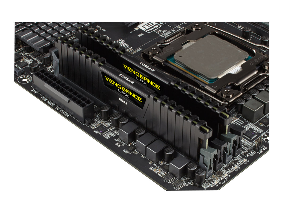 CORSAIR Vengeance LPX - DDR4 - Kit - 16 GB: 2 x 8 GB - DIMM 288-PIN - 3000 MHz / PC4-24000 - ungepuffert