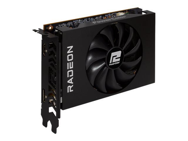 PowerColor Radeon RX 6500 XT - Grafikkarten - Radeon RX 6500 XT - 4 GB GDDR6 - PCIe 4.0 - HDMI, DisplayPort - Box