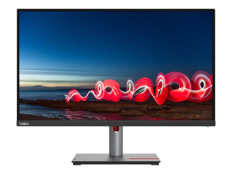 Lenovo ThinkVision T27h-30 - LED-Monitor - 68.6 cm (27") - 2560 x 1440 QHD @ 60 Hz - IPS - 350 cd/m² - 1000:1 - 4 ms - HDMI, DisplayPort, USB-C - Raven Black - für ThinkPad P15 Gen 2 20YQ